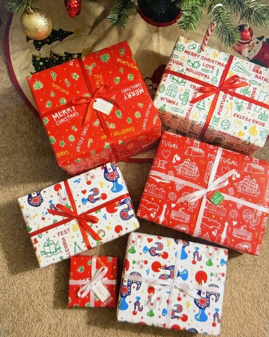 Home of Saudade wrapping paper