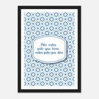 A4 21x29.7 cm / 8x12″ / Black frame