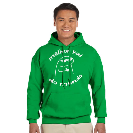 "Melhor pai do mundo" Hoodie