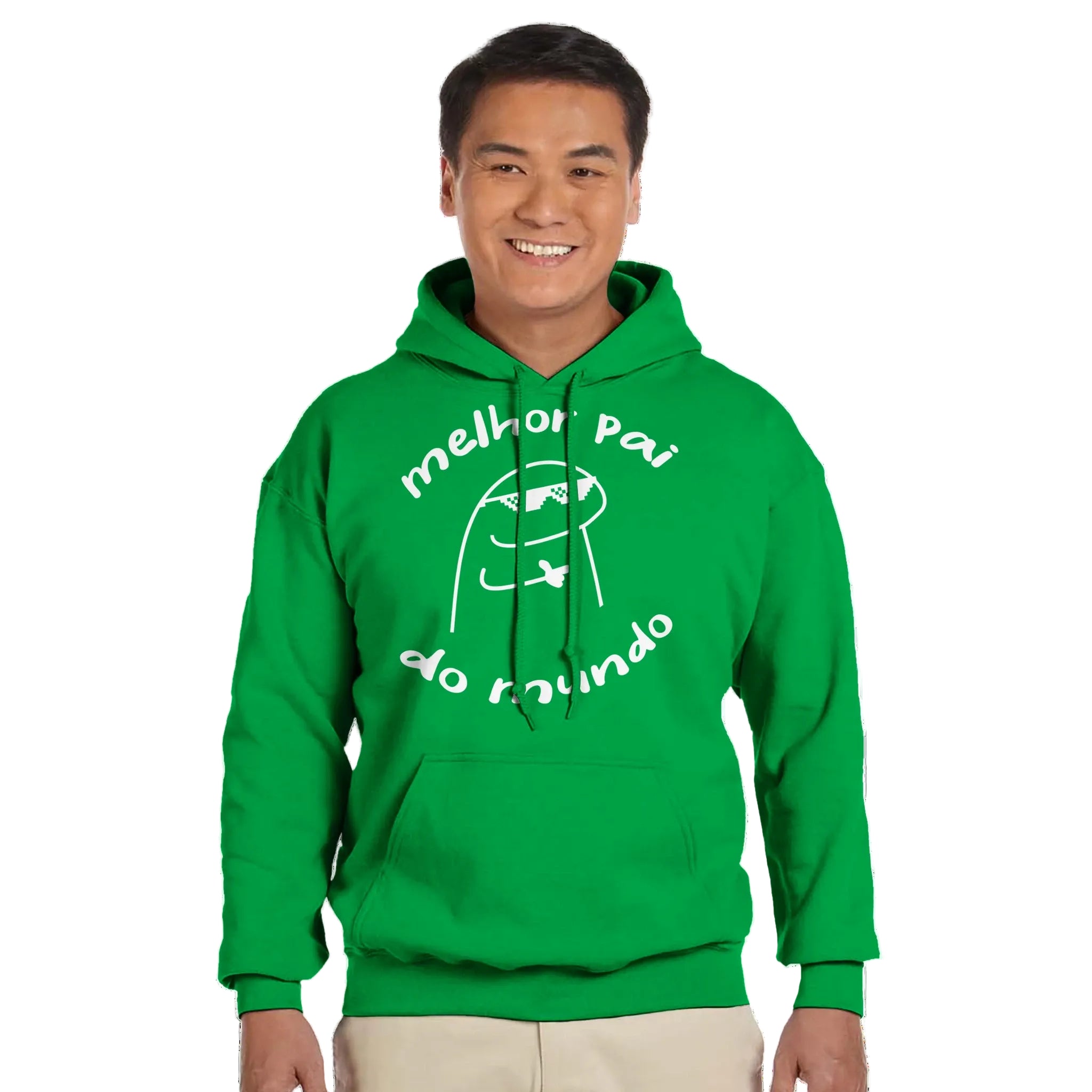 "Melhor pai do mundo" Hoodie