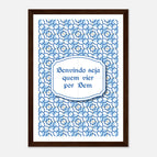 A4 21x29.7 cm / 8x12″ / Dark wood frame