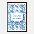 30x45 cm / 12x18″ / Dark wood frame