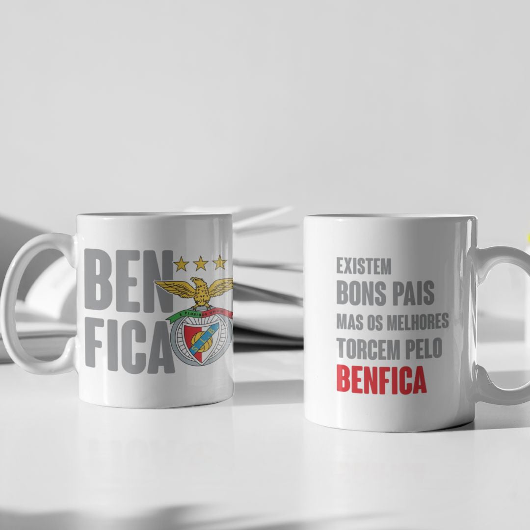 "Existem bons pais mas os melhores torcem pelo Benfica" Mug