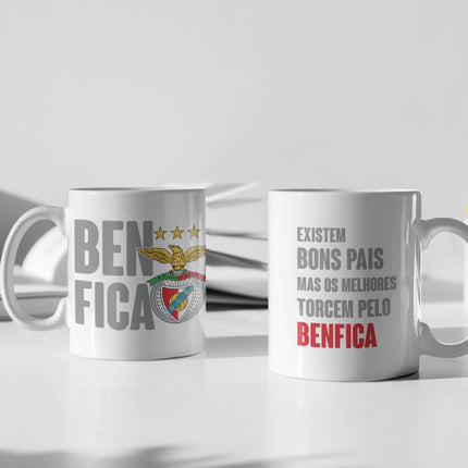 "Existem bons pais mas os melhores torcem pelo Benfica" Mug