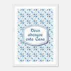 A4 21x29.7 cm / 8x12″ / White frame