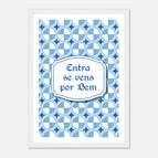 A4 21x29.7 cm / 8x12″ / White frame
