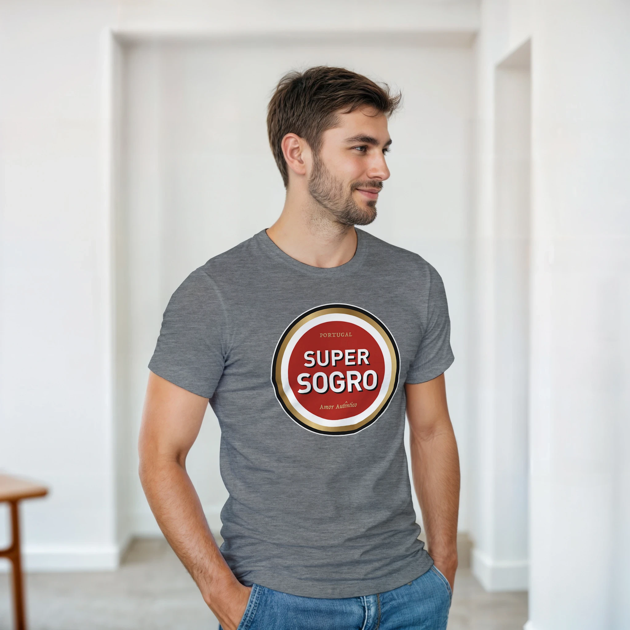 "Super Sogro - Amor Autêntico" T-shirt