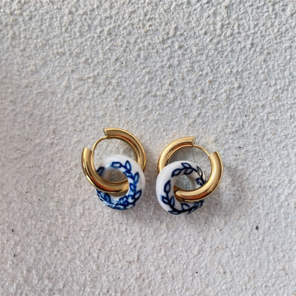 Ceramic Whisper Earrings
