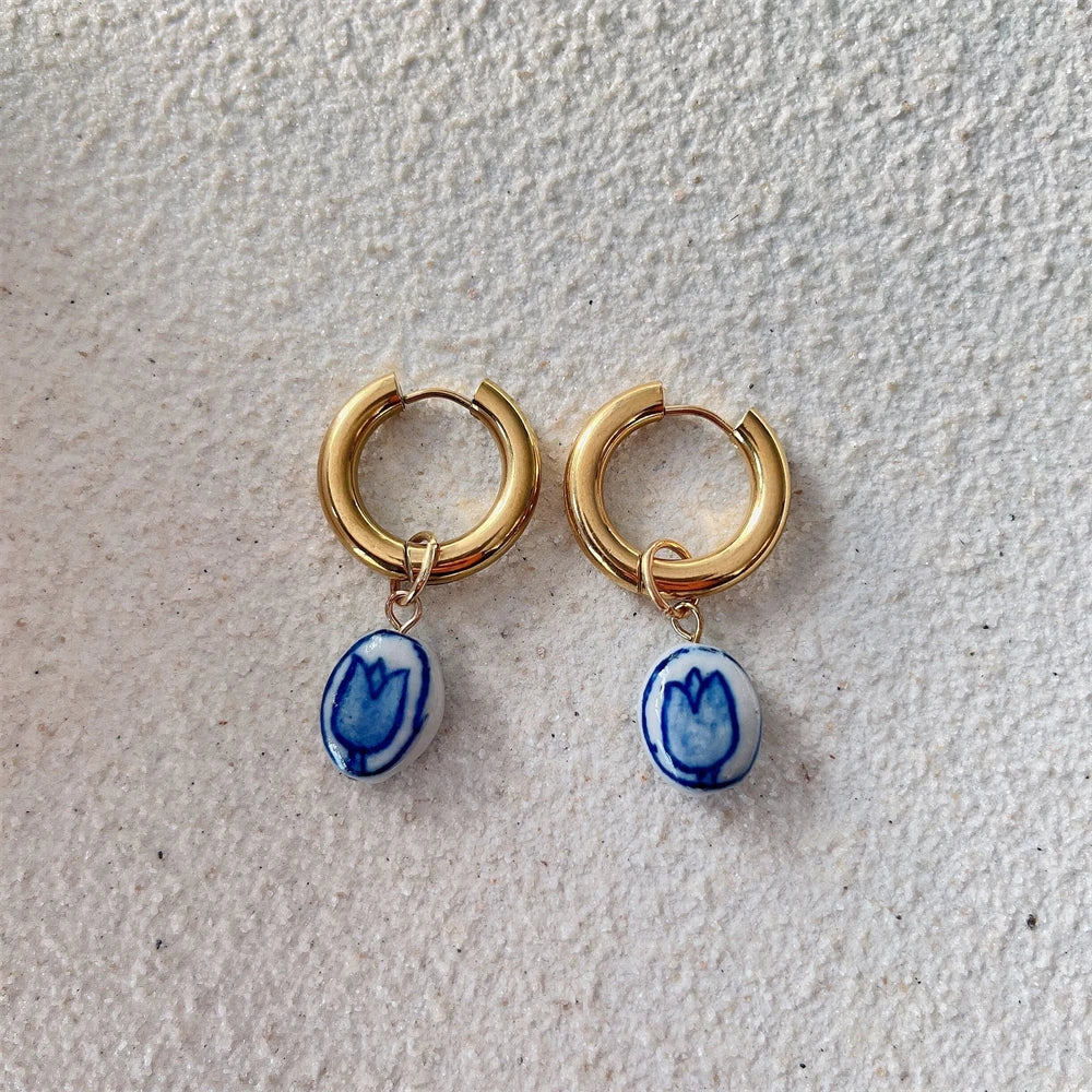 Ceramic Whisper Earrings