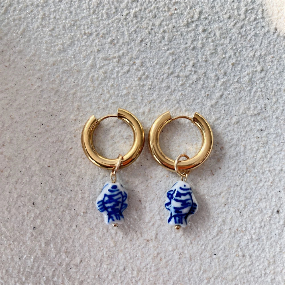 Ceramic Whisper Earrings
