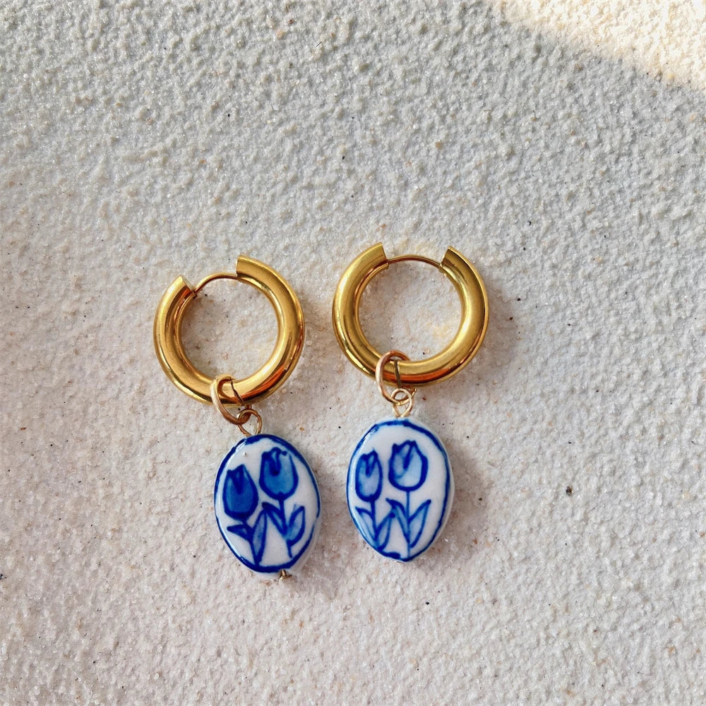 Ceramic Whisper Earrings
