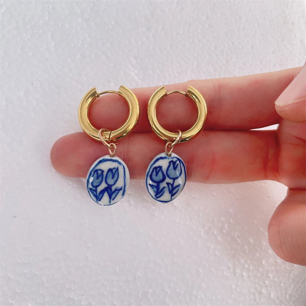 Ceramic Whisper Earrings