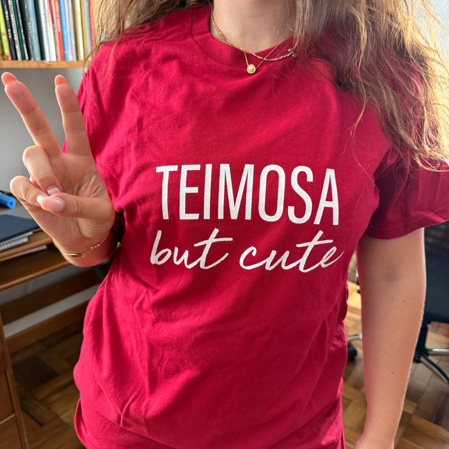 "Teimosa but cute" T-shirt