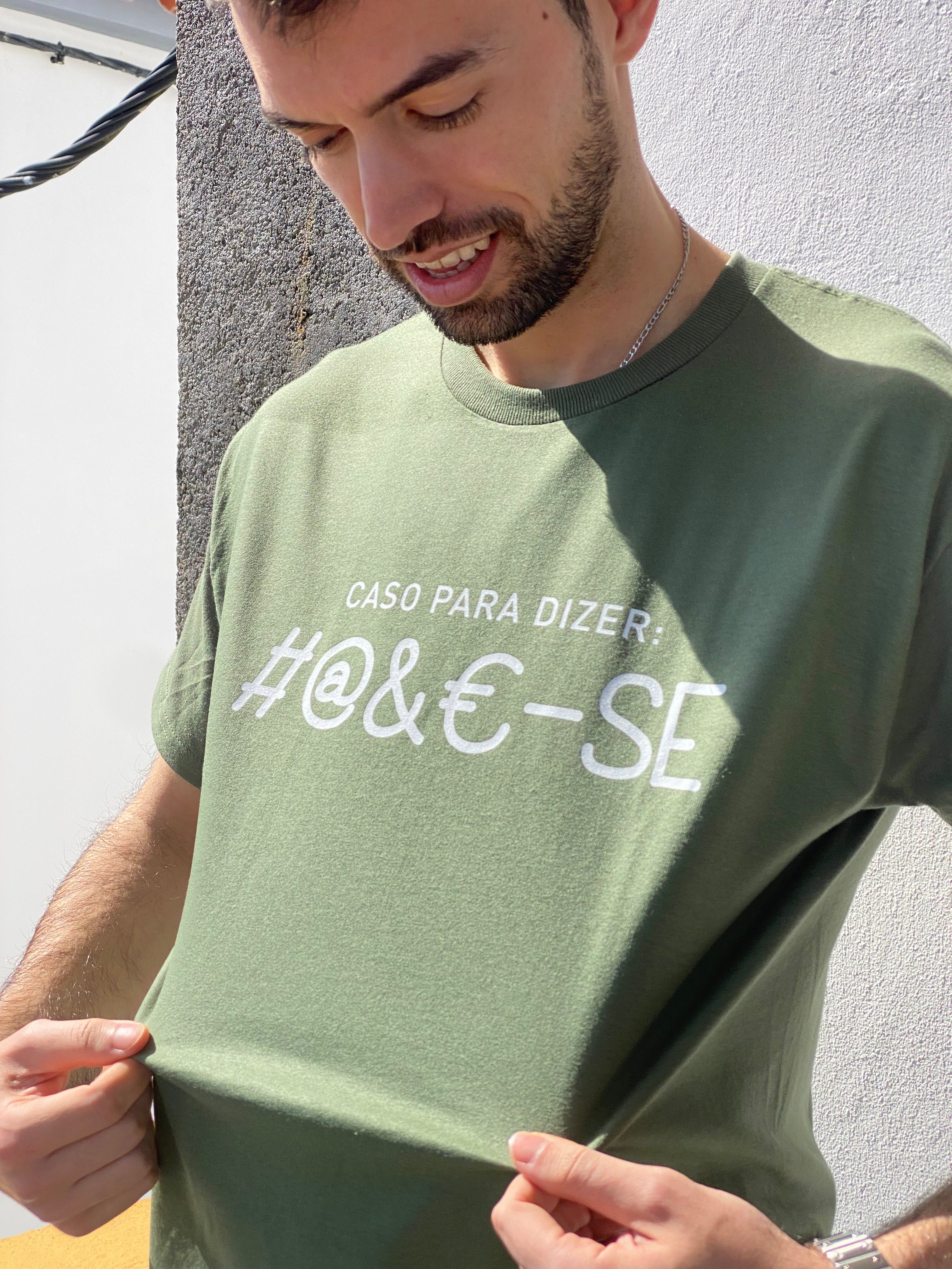 "Caso para dizer: #@&€-se" T-shirt