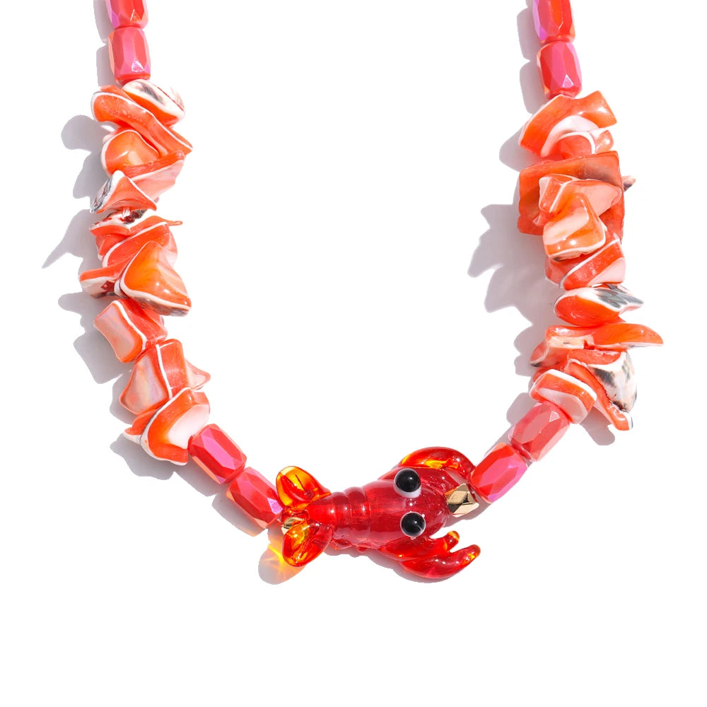 "Lagostim" Necklace & Bracelet