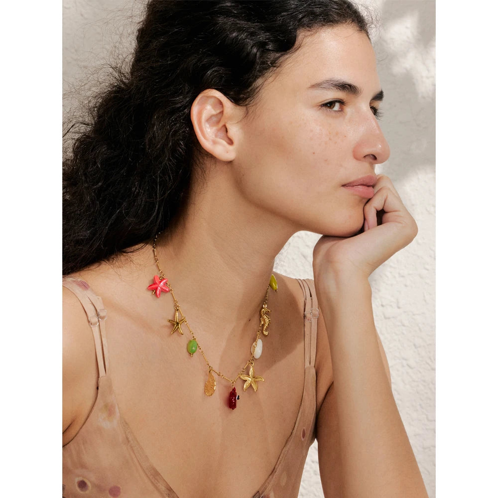 Crab Life Necklace
