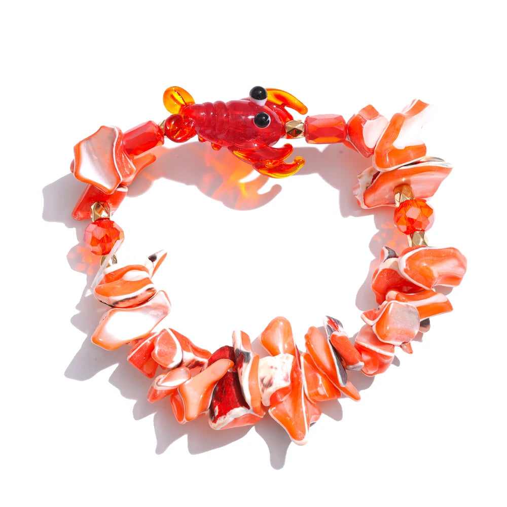 "Lagostim" Necklace & Bracelet