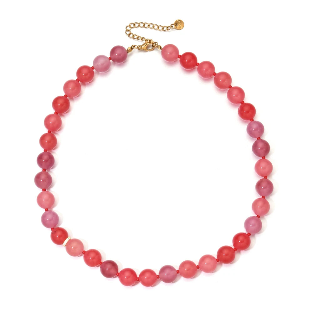 "Ilhas das Cores" Beaded Necklace
