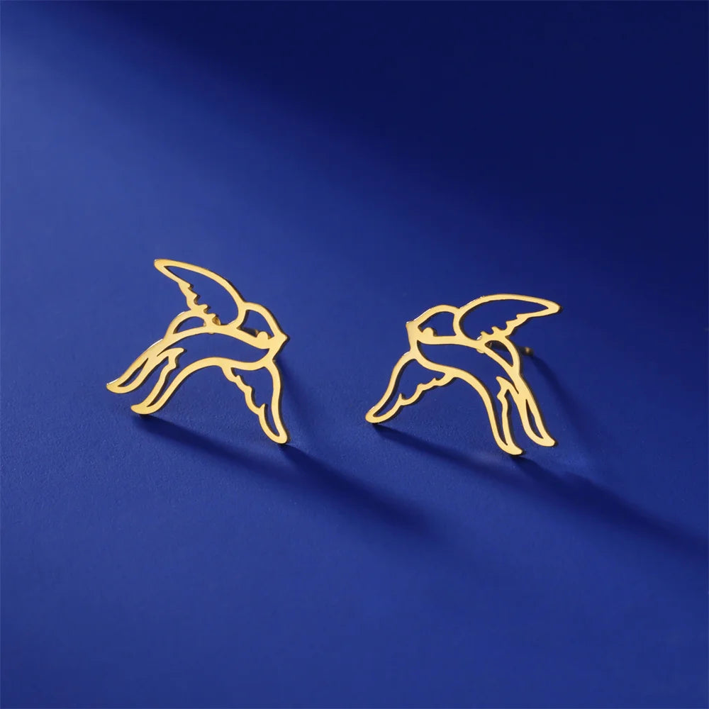 Swallow Small Stud Earring