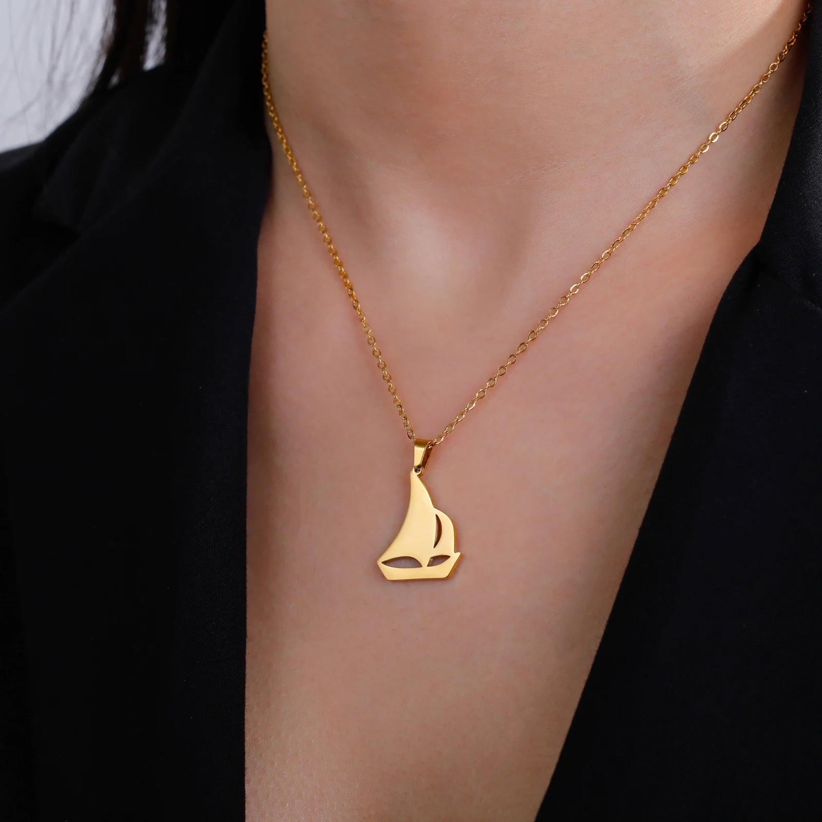 Sailing Home Necklace
