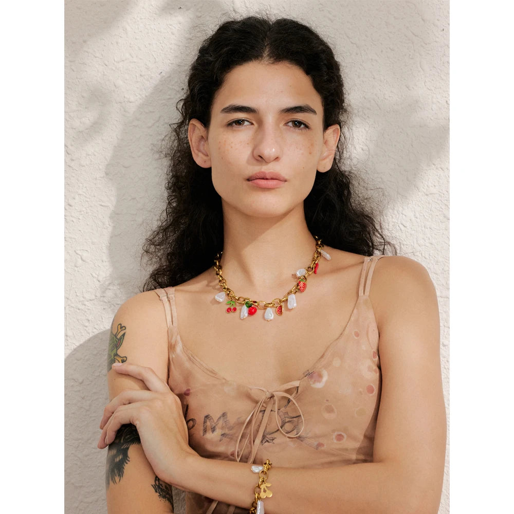 Sweet & Hot Drops Necklace
