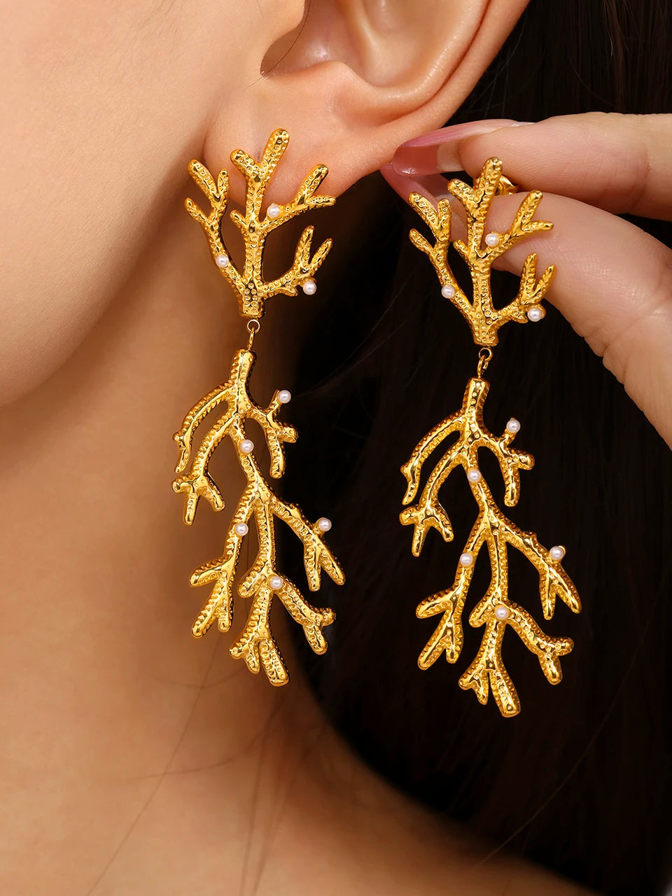 "Fragmento Atlântico" Earrings