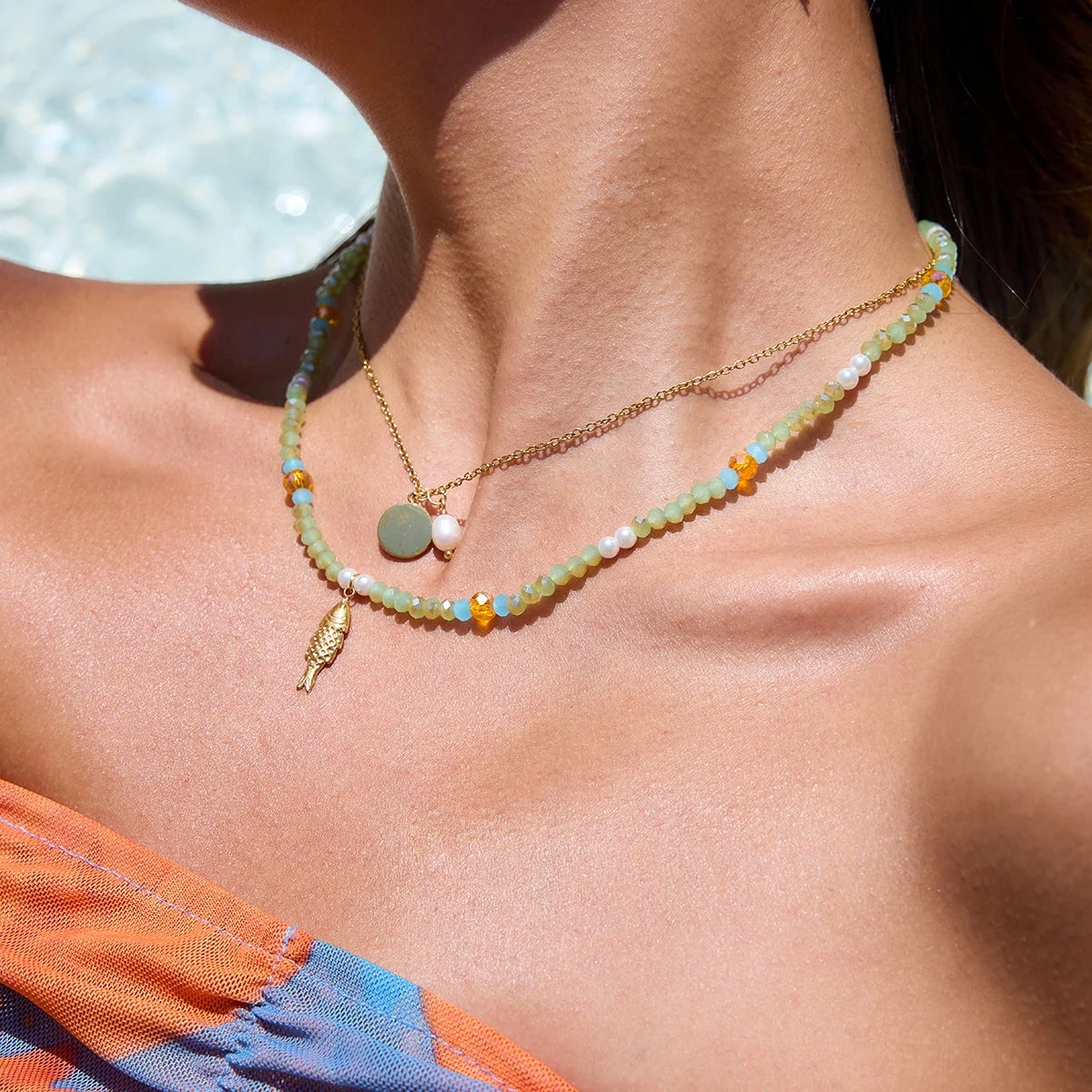 Summer Felling Necklace Set