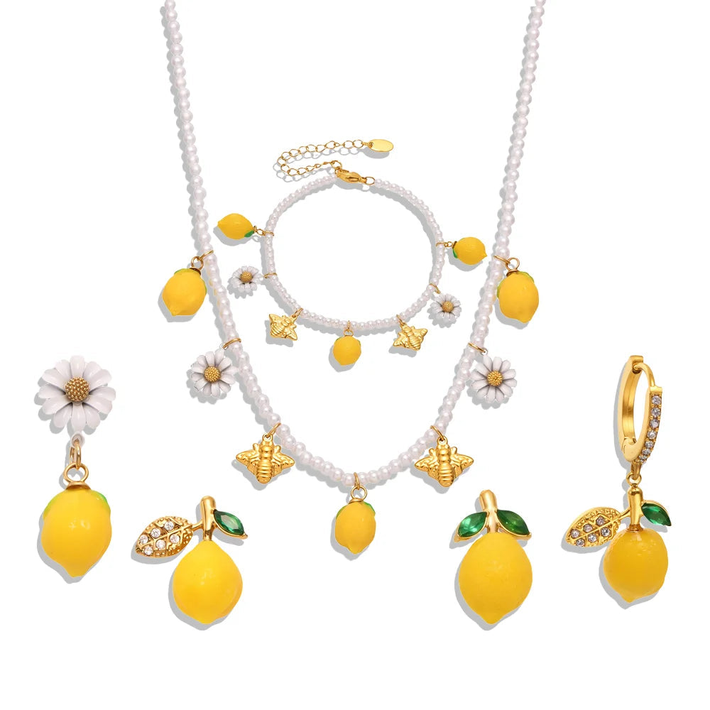 "Limões" Necklace