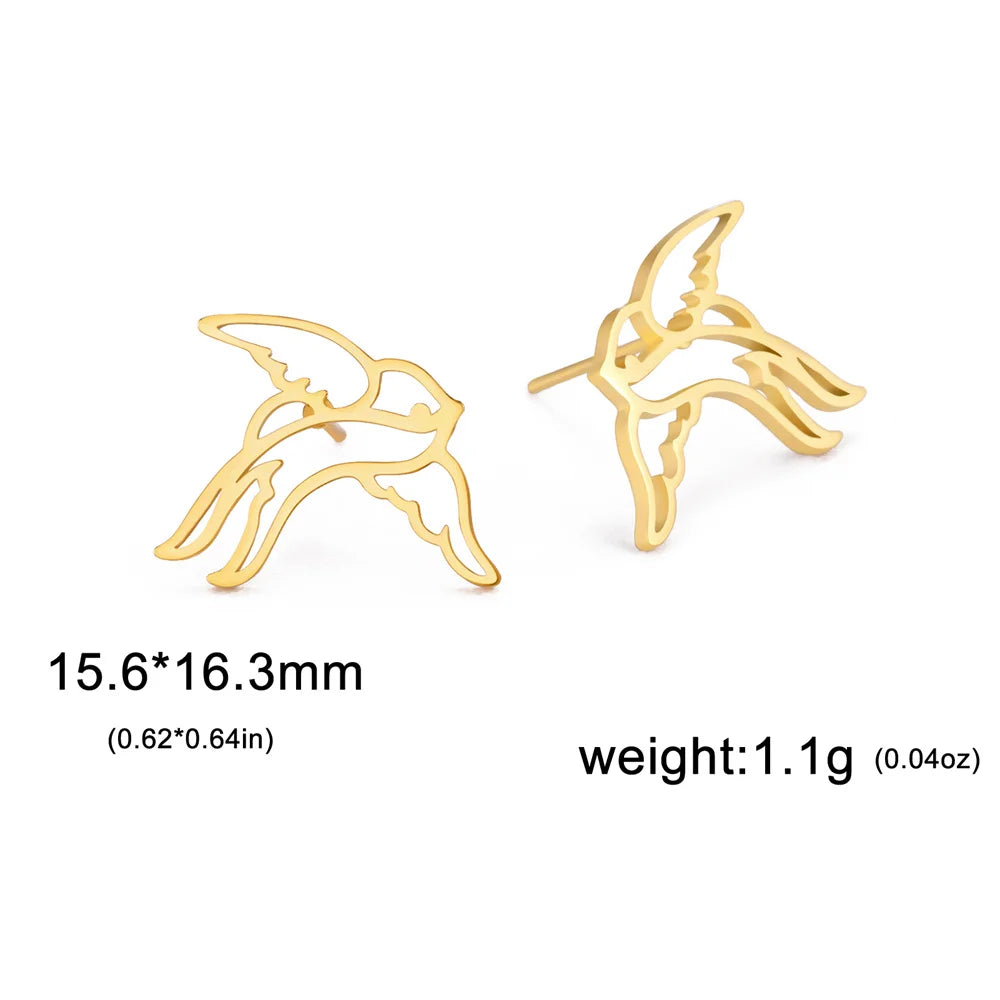 Swallow Small Stud Earring