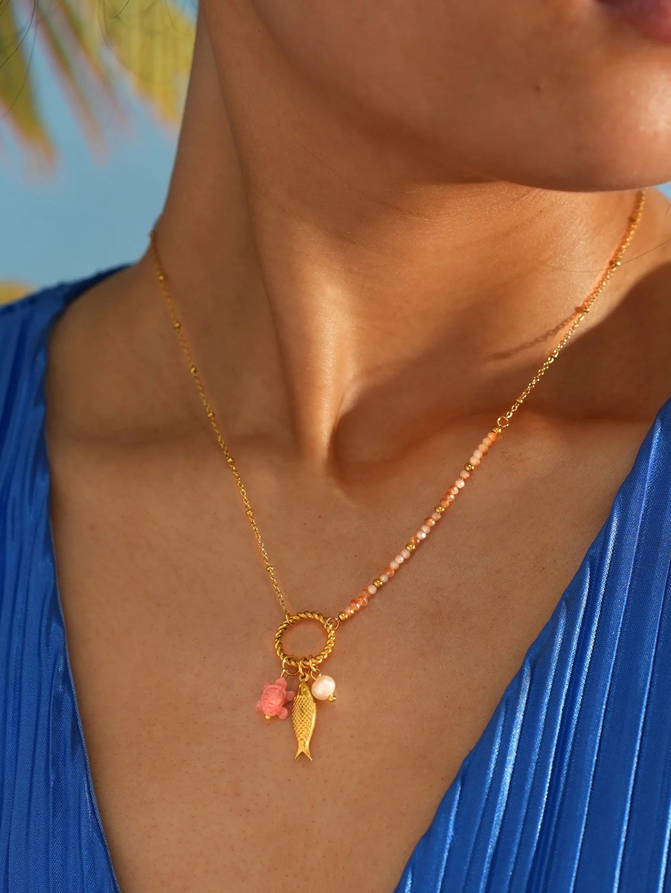Pink Sunset Necklace