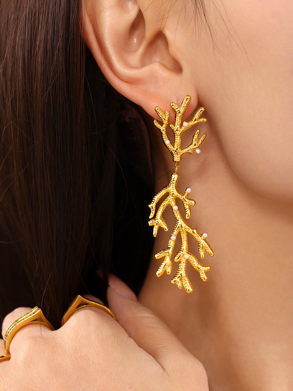 "Fragmento Atlântico" Earrings