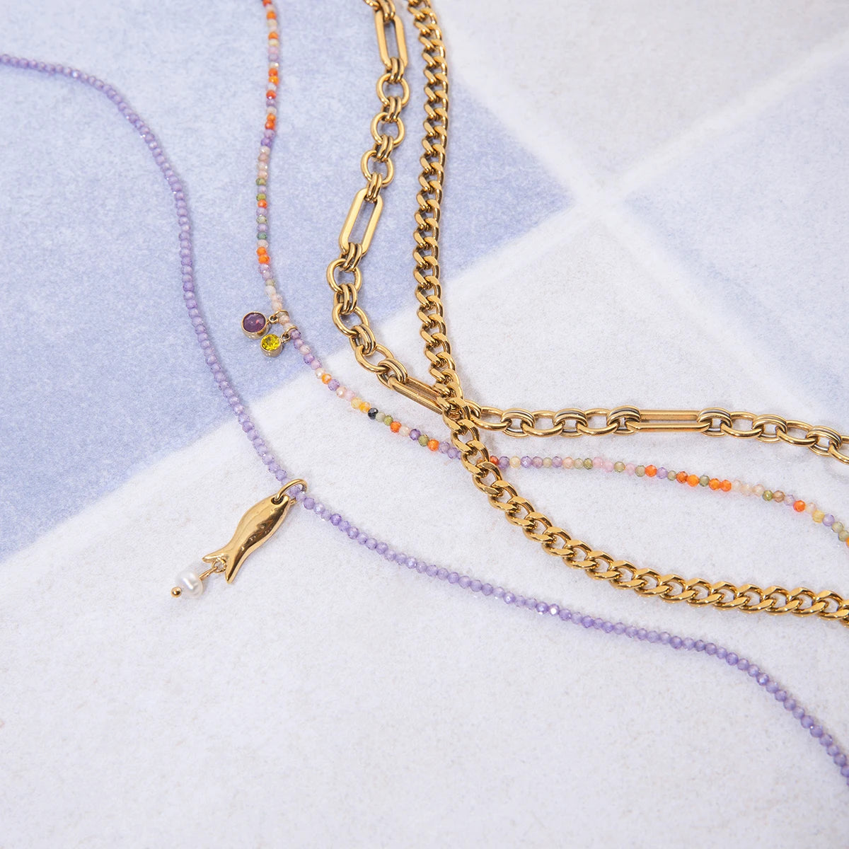 Salty Hair Necklace