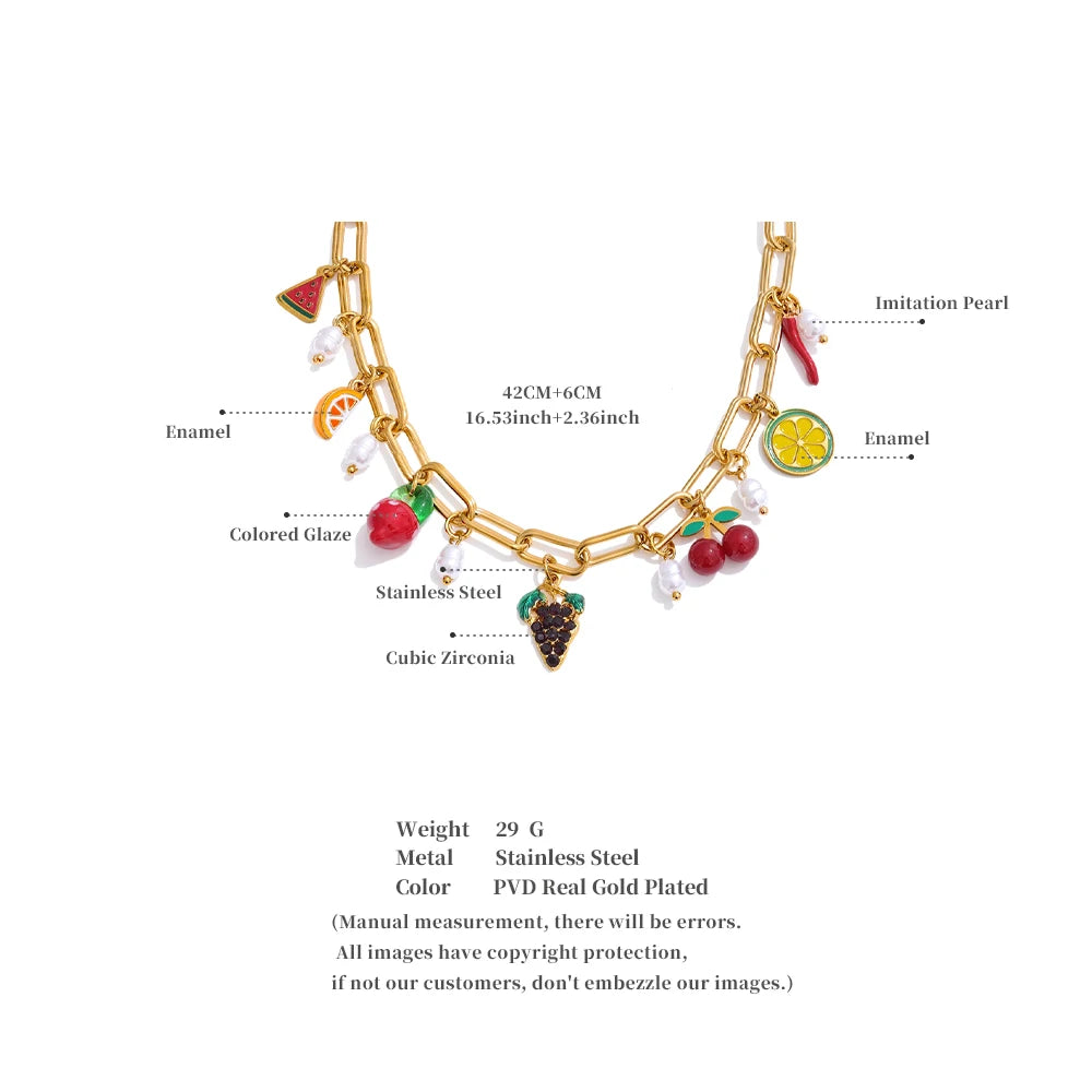 "Sabores de Portugal" Necklace