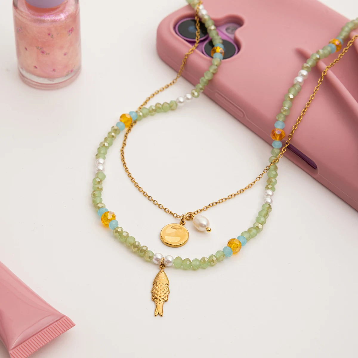Summer Felling Necklace Set