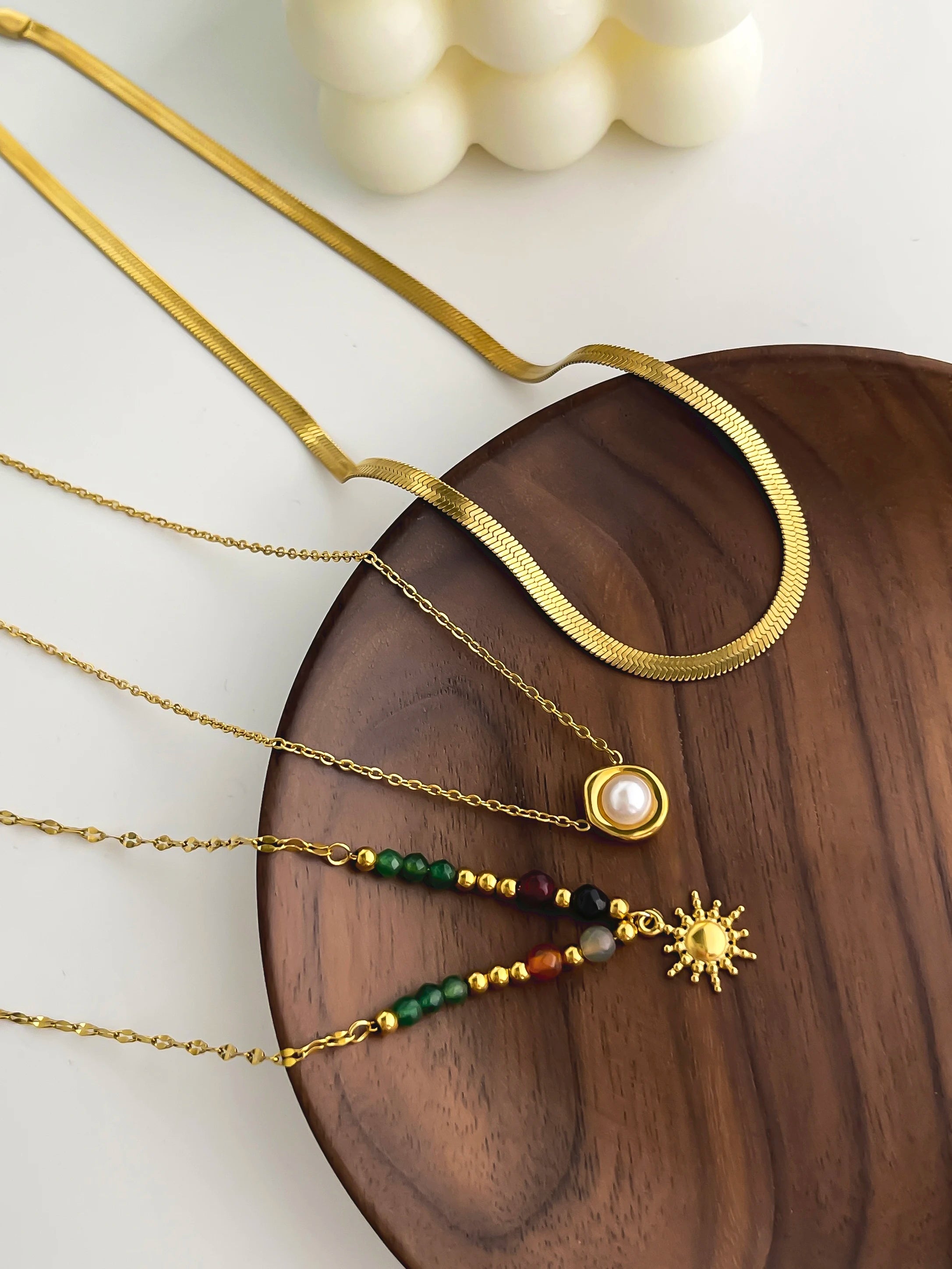 Sunflower Necklace
