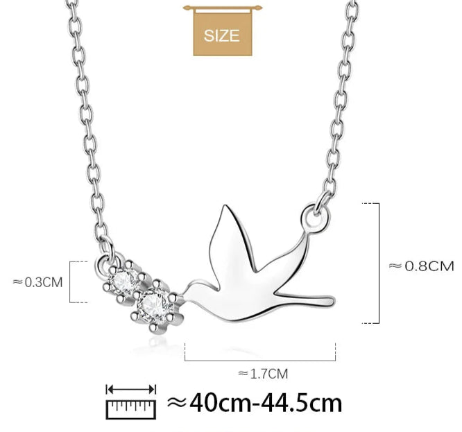 Holy Spirit Dove Necklace