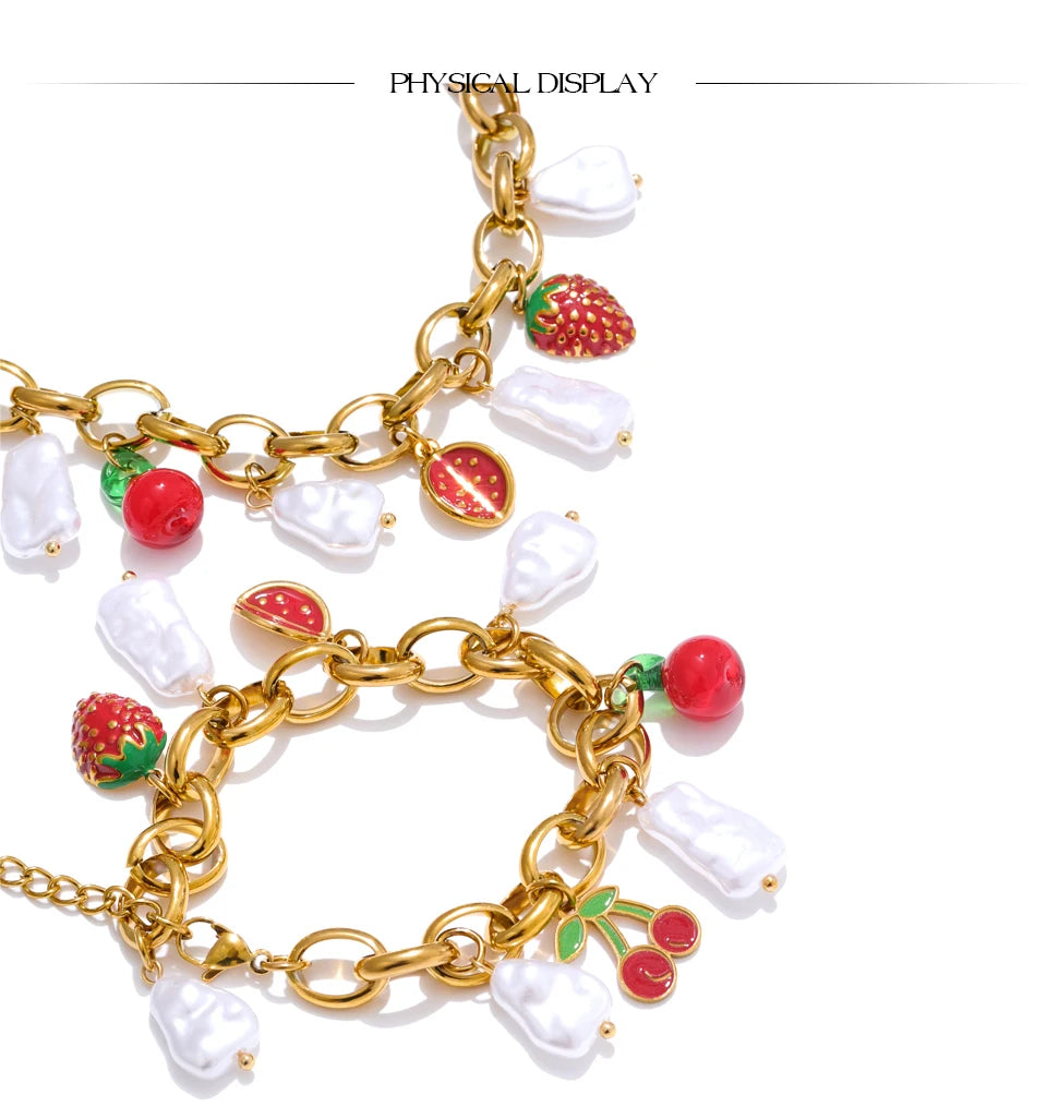Sweet & Hot Drops Necklace