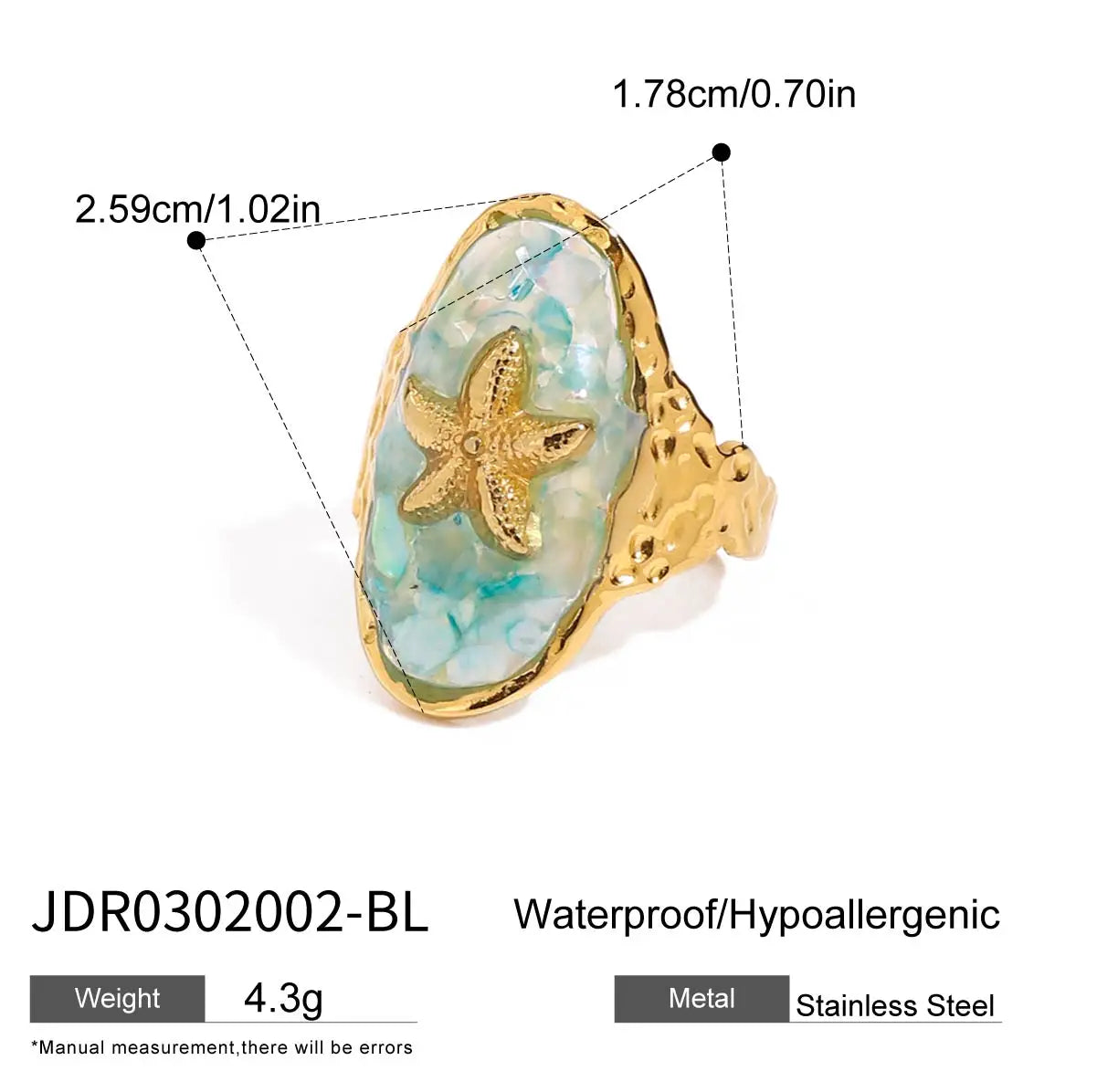 "Ericeira" Ring