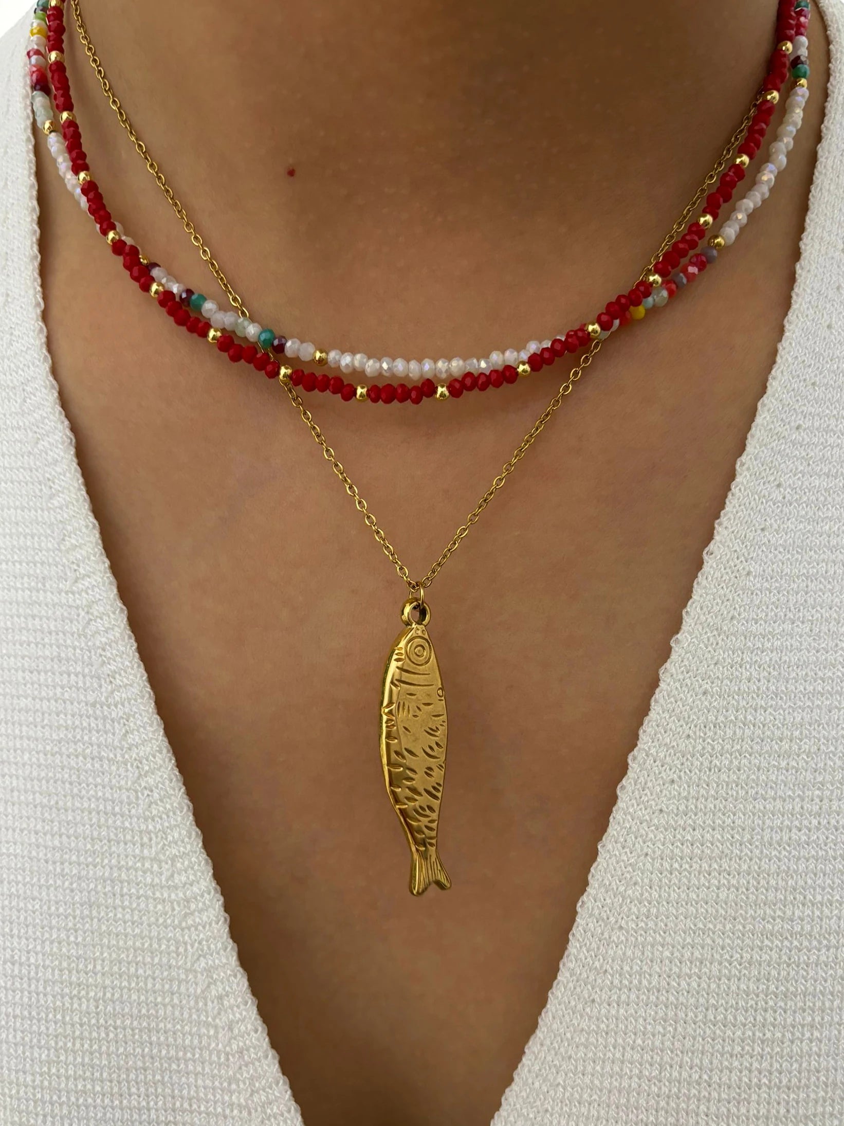 "Santos Populares" Necklace