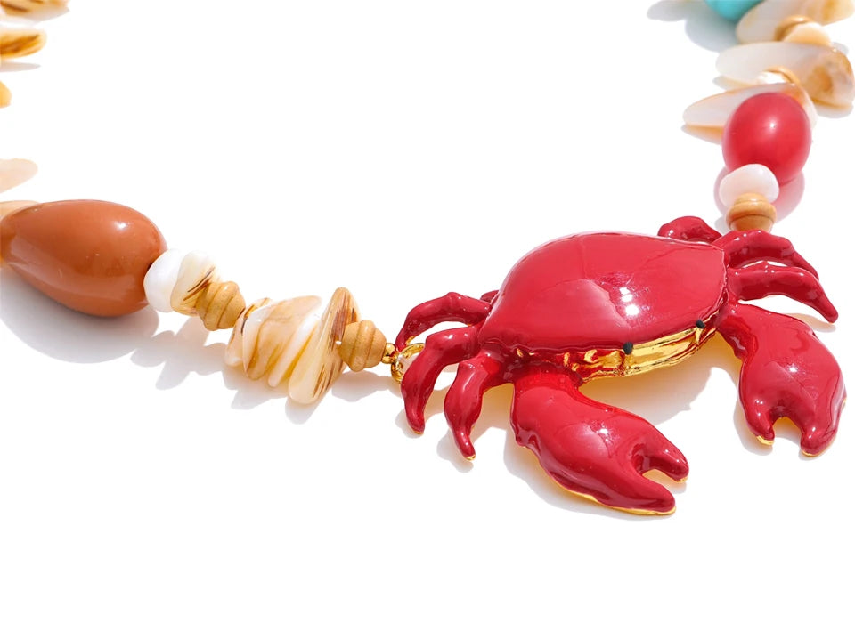 "Caranguejo" Necklace