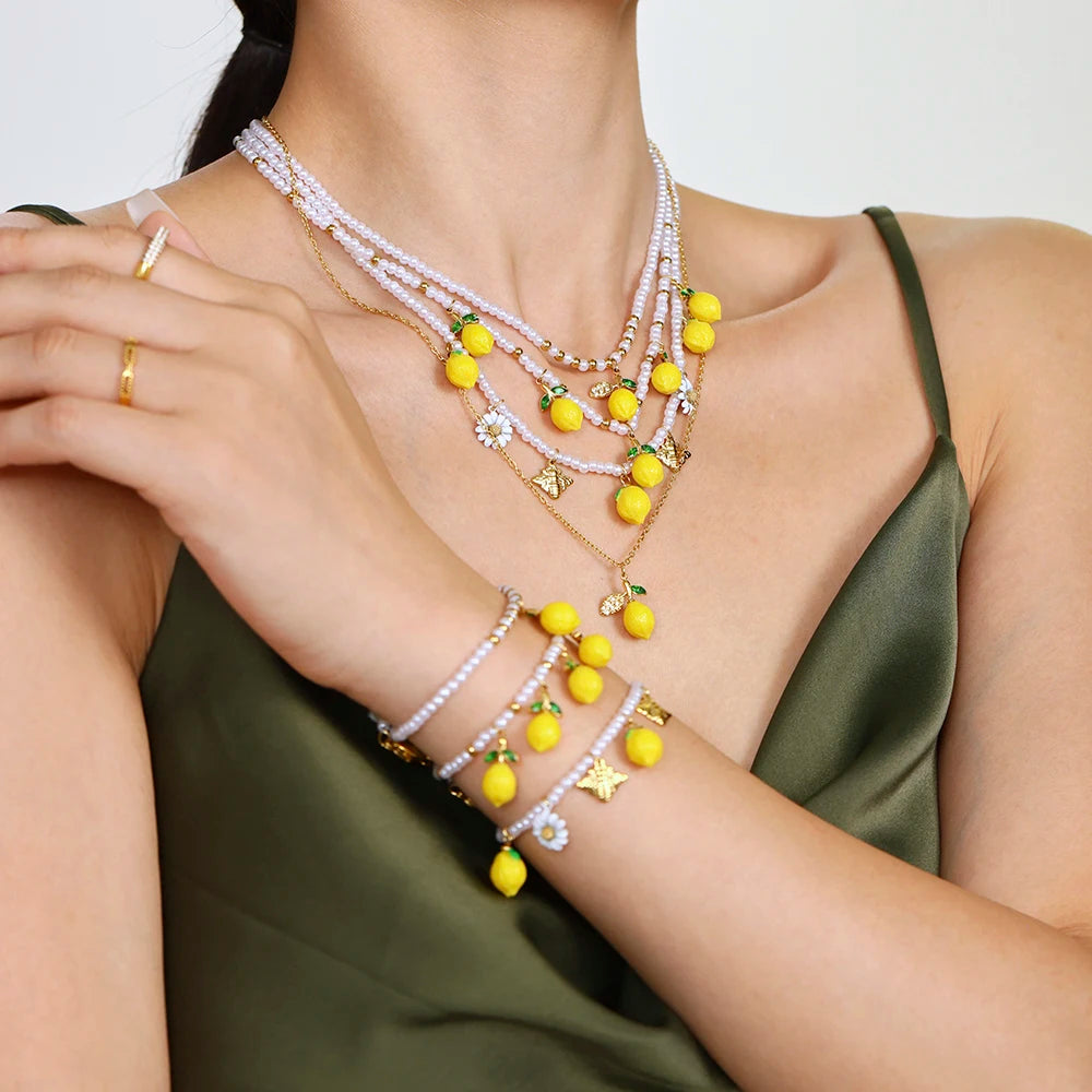 "Limões" Necklace