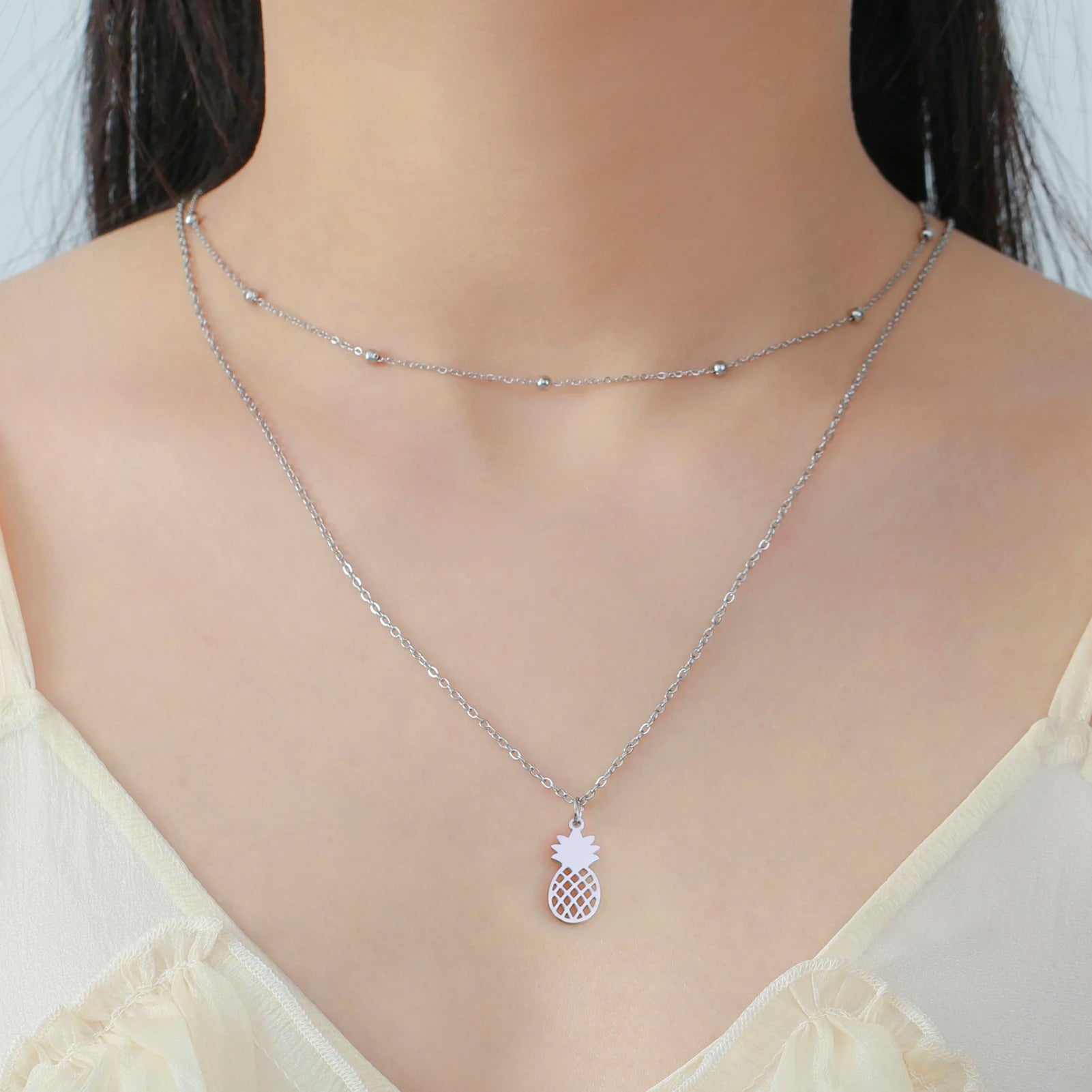 São Miguel Pineapple Necklace