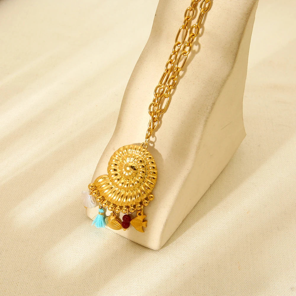 Ocean Conch Necklace