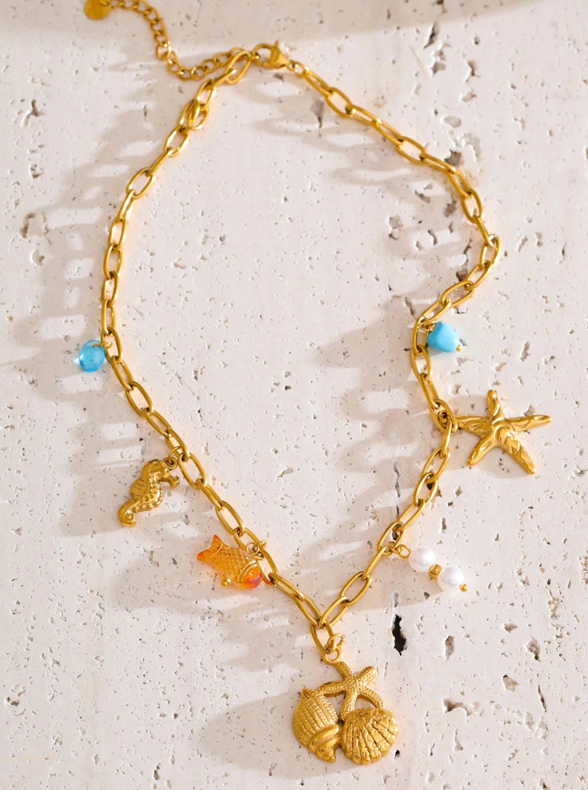 Ocean Style Charm Necklace