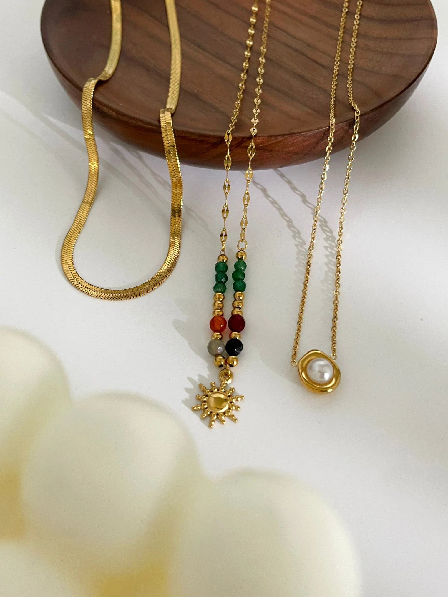 Sunflower Necklace