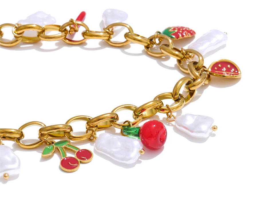 Sweet & Hot Drops Necklace