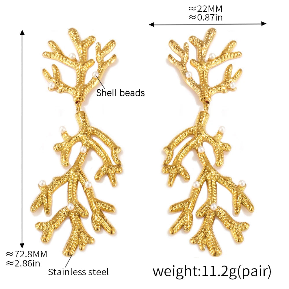 "Fragmento Atlântico" Earrings