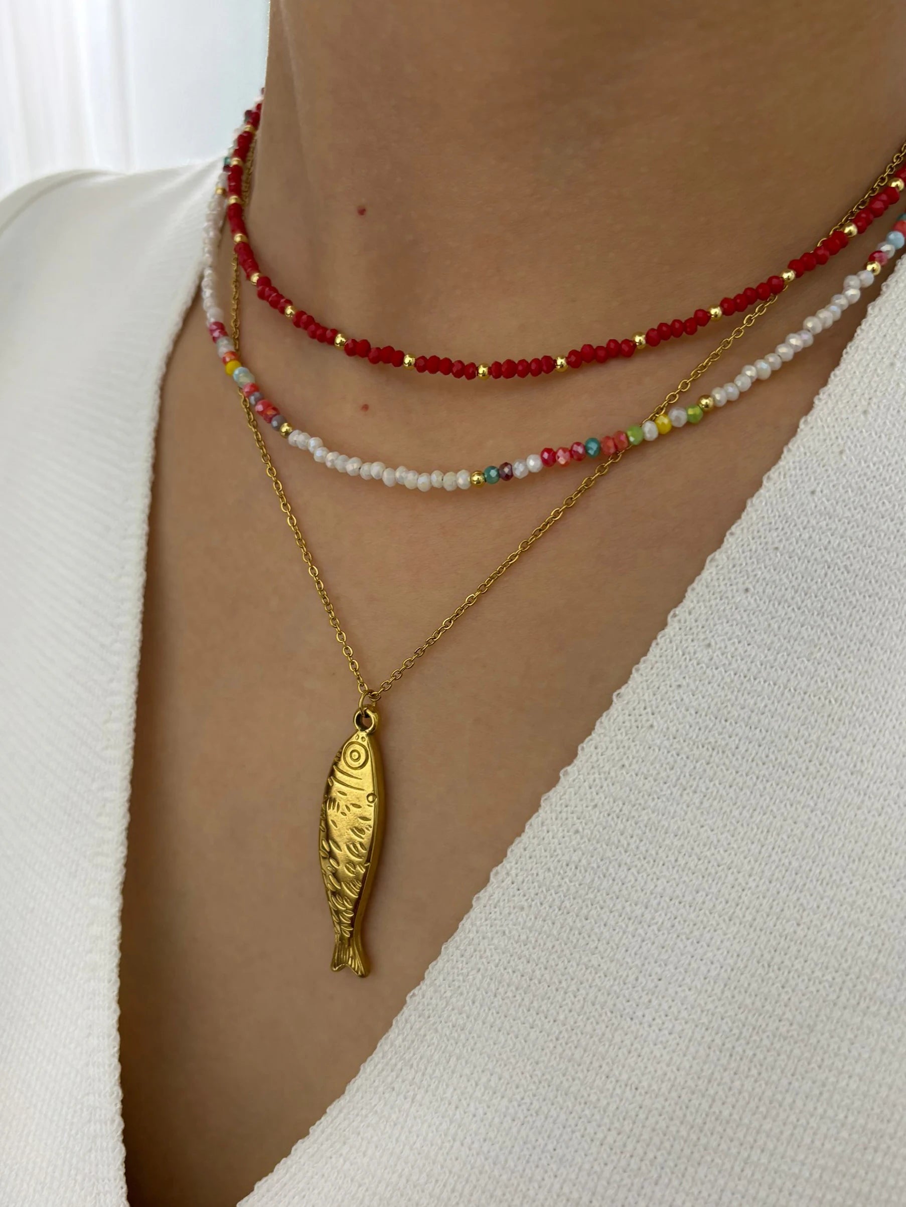 "Santos Populares" Necklace