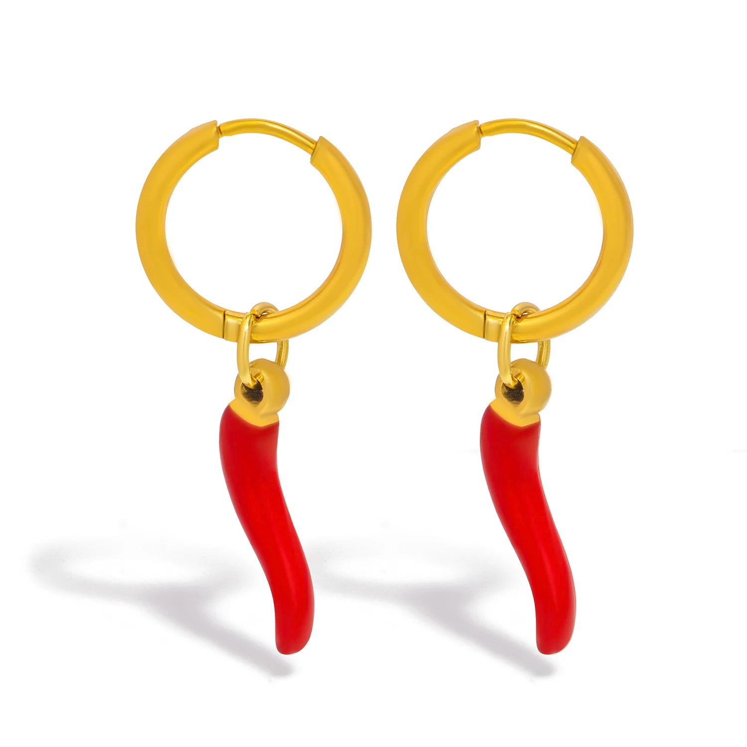 "Pimenta da Terra" Necklace 18k Gold Plated Stainless steel