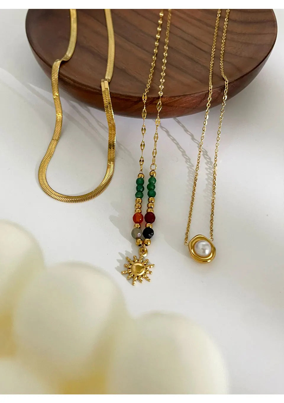 Sunflower Necklace